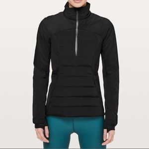 Lululemon Down for it All Pullover! 🤍🖤